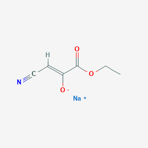 molecular formula C6H6NNaO3 B7826488 CID 9877469 