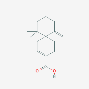 molecular formula C15H22O2 B7826566 beta-Chamigrenic acid 