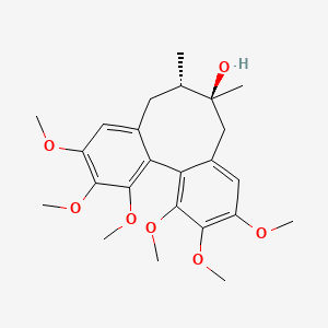 molecular formula C24H32O7 B7826573 五味子酸 