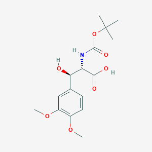 Boc-D-threo-3-(3,4-dimethoxyphenyl)serine