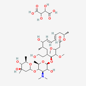 molecular formula C40H69NO19 B7826690 吉他霉素酒石酸盐 