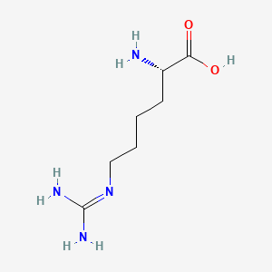 molecular formula C7H16N4O2 B7826725 L-Homoarginine CAS No. 13094-78-5