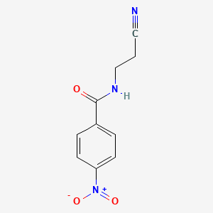 N-(2-cyanoethyl)-4-nitrobenzamide