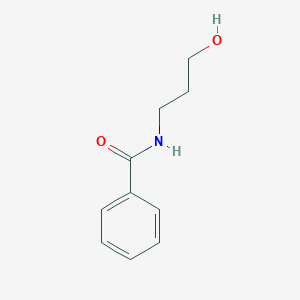 molecular formula C10H13NO2 B7826848 N-(3-hydroxypropyl)benzamide CAS No. 13609-09-1