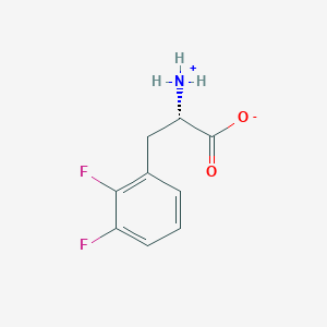 (2S)-2-azaniumyl-3-(2,3-difluorophenyl)propanoate