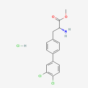 (R)-Methyl 2-amino-3-(3',4'-dichlorobiphenyl-4-yl)propanoate