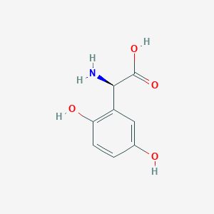 molecular formula C8H9NO4 B7826881 D-(-)-Dihydrophenylglycin 