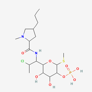 molecular formula C18H34ClN2O8PS B7826902 7-Epi clindamycin 2-phosphate 