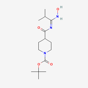 molecular formula C15H27N3O4 B7826912 CID 37859636 
