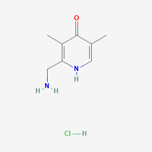 molecular formula C8H13ClN2O B7826987 CID 44120516 