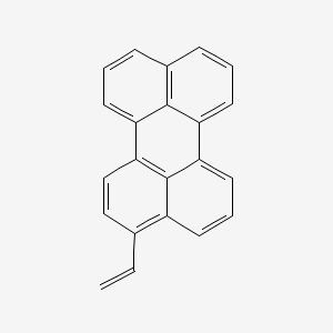 molecular formula C22H14 B7827045 3-Ethenylperylene CAS No. 77003-70-4