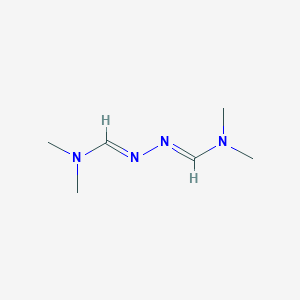 molecular formula C6H14N4 B7827053 N'-((Dimethylamino)methylene)-N,N-dimethylformohydrazonamide 