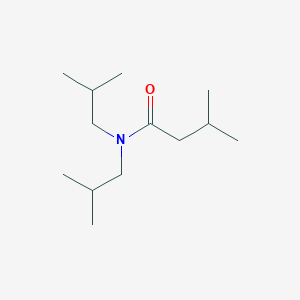 molecular formula C13H27NO B7827062 3-Methyl-n,n-bis(2-methylpropyl)butanamide CAS No. 14313-90-7