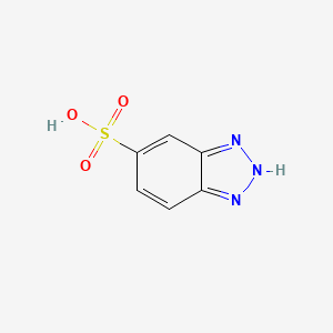 molecular formula C6H5N3O3S B7827076 1H-Benzo[d][1,2,3]triazole-6-sulfonic acid 