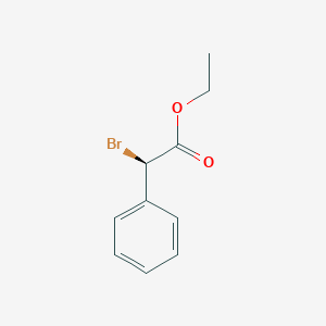 molecular formula C10H11BrO2 B7827184 (R)-Bromophenylacetic acid ethyl ester 