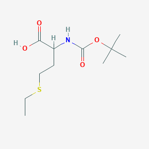 molecular formula C11H21NO4S B7827241 Boc-DL-ethionine 