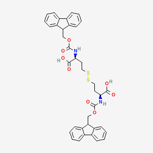 molecular formula C38H36N2O8S2 B7827247 Di-Fmoc-L-homocystine 