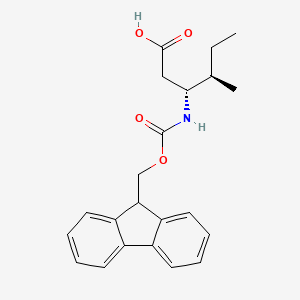 molecular formula C22H25NO4 B7827264 Fmoc-L-beta-HIle-OH 