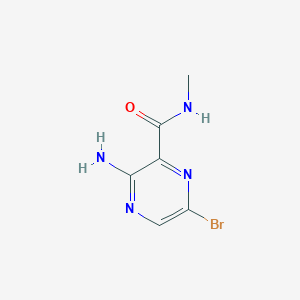 3-Amino-6-bromo-N-methylpyrazine-2-carboxamide