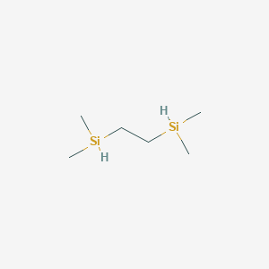 molecular formula C6H18Si2 B7827325 2-Dimethylsilylethyl(dimethyl)silane 