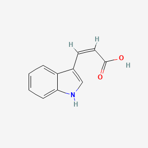 molecular formula C11H9NO2 B7827345 Indoleacrylic acid CAS No. 29953-72-8