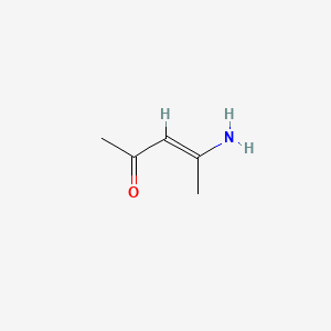 molecular formula C5H9NO B7827571 (E)-4-aminopent-3-en-2-one CAS No. 80012-14-2