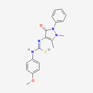 molecular formula C19H20N4O2S B7827715 CID 392683 