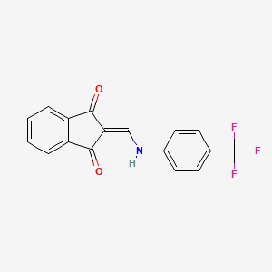 molecular formula C17H10F3NO2 B7827758 CID 5201390 