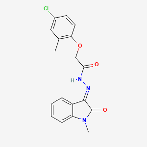 molecular formula C18H16ClN3O3 B7827761 CID 6009419 