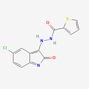 molecular formula C13H8ClN3O2S B7827767 CID 5455552 
