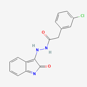 molecular formula C16H12ClN3O2 B7827790 CID 6268902 