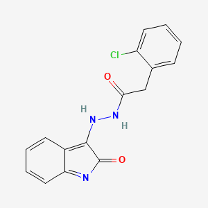 molecular formula C16H12ClN3O2 B7827798 CID 5828837 