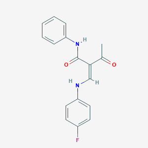 molecular formula C17H15FN2O2 B7827904 CID 6303350 