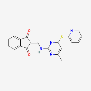 molecular formula C20H14N4O2S B7827910 CID 4110423 