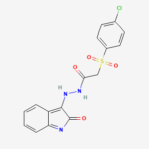 molecular formula C16H12ClN3O4S B7827998 CID 6080247 
