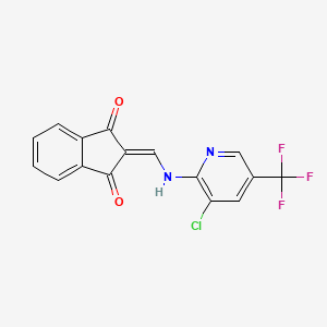 molecular formula C16H8ClF3N2O2 B7828047 CID 3383696 