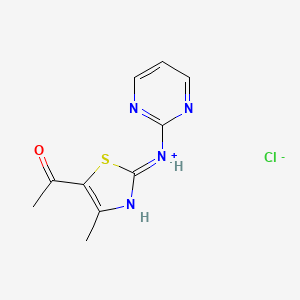 molecular formula C10H11ClN4OS B7828101 CID 43811267 