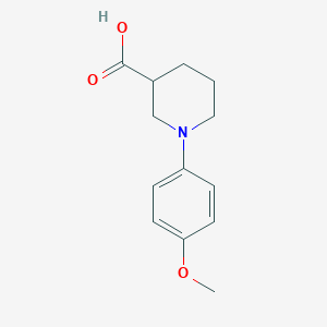 1-(4-Methoxyphenyl)-3-piperidinecarboxylic acid
