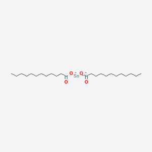 molecular formula C24H46O4Sn+2 B078282 月桂酸锡 CAS No. 14974-55-1