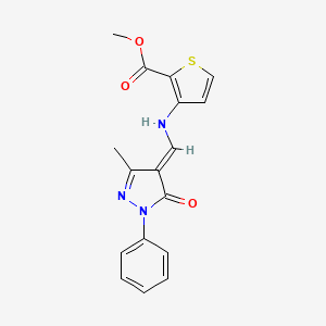 molecular formula C17H15N3O3S B7828212 CID 44122874 