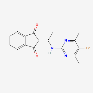 molecular formula C17H14BrN3O2 B7828229 CID 5157823 