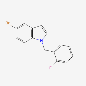 N-2-Fluorobenzyl-5-bromoindole