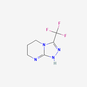 molecular formula C6H7F3N4 B7828987 CID 10081275 