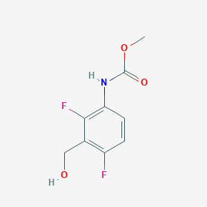 methyl N-[2,4-difluoro-3-(hydroxymethyl)phenyl]carbamate