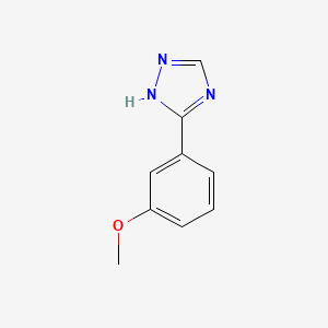 5-(3-methoxyphenyl)-1H-1,2,4-triazole