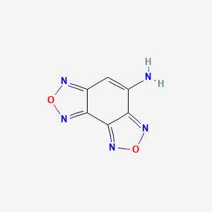 molecular formula C6H3N5O2 B7829308 [1,2,5]Oxadiazolo[3,4-e][2,1,3]benzoxadiazol-4-amine CAS No. 403735-08-0