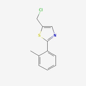5-(Chloromethyl)-2-(o-tolyl)thiazole