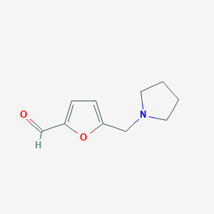 5-(Pyrrolidin-1-ylmethyl)furan-2-carbaldehyde
