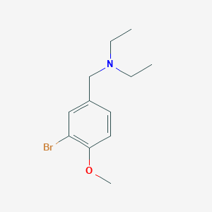 N-(3-Bromo-4-methoxybenzyl)-N-ethylethanamine
