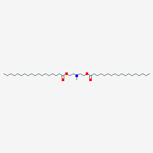 molecular formula C41H81NO4 B078295 (甲基亚氨基)二乙烷-1,2-二基二硬脂酸酯 CAS No. 13998-76-0